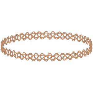 Lovely Tattoo Choker ketting - Oranje