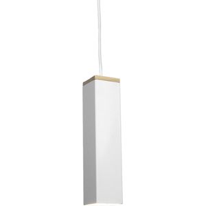Andy - Hanglamp - Wit - E27 - Woonkamer - slaapkamer - kinderkamer - Industriële hanglampen - Staal - verstelbaar