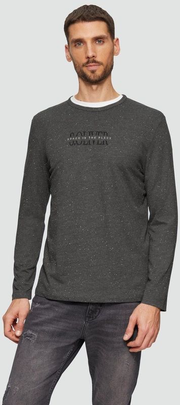 s.Oliver Shirt met lange mouwen en logo-, 98 d1, M