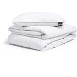 Dreamhouse Stone Washed Dekbedovertrek - 140x200/220 + 1 kussensloop 60x70 - Wit - Eenpersoons