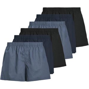 Jack&Jones Geweven boxershorts JACMILANO WOVEN BOXERS 6 PACK Set van 6