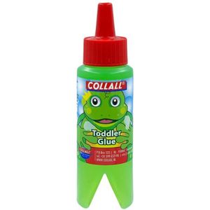 Collall - Dreumeslijm - Waterbasis - Groene lijm - Vanaf 10 maanden - 90 ml