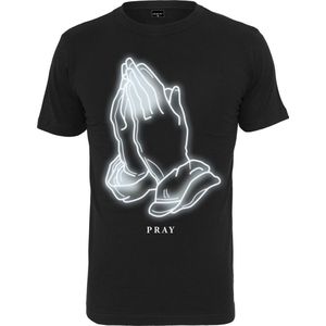 Mannen - Heren - Modern - Pray - Casual - Streetwear - Glow T-Shirt