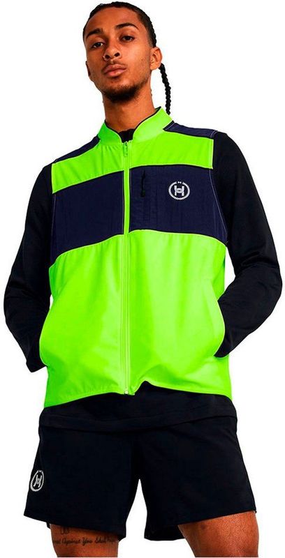 Under Armour Run Anywhere Vest Geel,Zwart Man