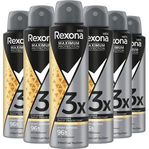Rexona - Men Maximum Protection - Anti-Transpirant Spray - 150ml - Aluminium