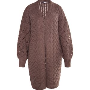 usha - Gebreid Vest - Lange Jas