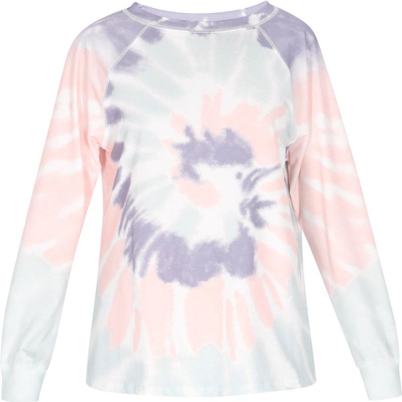 myMo ATHLSR Sweatshirt 'Trendy'  pastelblauw / lichtlila / rosa / offwhite