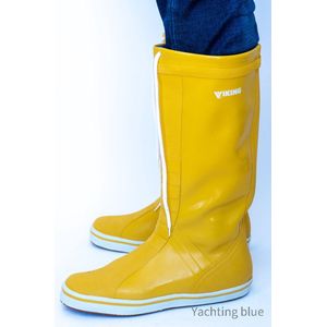 Boot laars - regenlaars - geel - maat 37 - B keus - dameslaars - herenlaars - watersport - Viking - Valt klein -