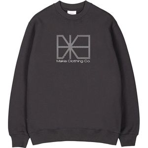 Makia - Flagline - Sweatshirt - Zwart