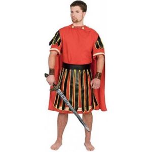 Gladiator kostuum rood voor heren 48-50 (s/m)