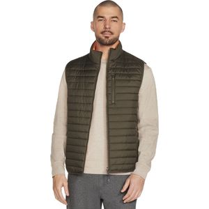 Skechers GO Shield Altitude Reversible Vest, Mannen, Groen, Mouwloos, maat: M