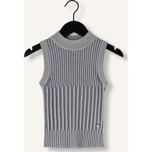 Frankie & Liberty Macy Knit Truien & Vesten Meisjes - Sweater - Hoodie - Vest- Lichtblauw - Maat 128