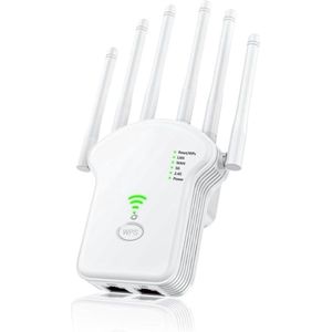 Solacis Wifi versterker stopcontact - Wifi versterker - Wifi repeater - Wifi stopcontact - Wifi verbeteren - Betere wifi - Must have voor een betere wifi in huis!