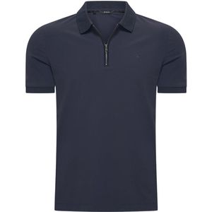 Polo Shirt | Zip– Mi Piace – Men - RM202047 Dark Blue - Dark Blue / M / Travel