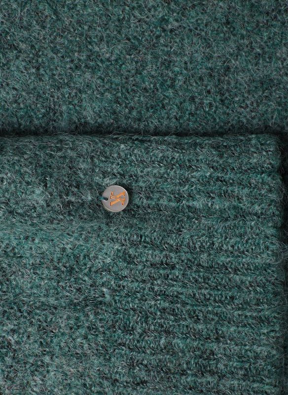 YESTA Romina Tops - Dark Mint/Melange - maat X-0(44)