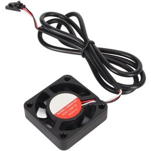 3D-printerkoelventilator, 4010 40x40x10mm dubbele kogelkoelventilator, hydraulische lagerborstelloze DC-koelventilatoren voor Prusa I3 MK3, MK3S, snelheid van 6800 tpm, effectieve rol