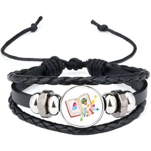 Akyol - tekenen armband zwart - Kunst - tekenaars - knutselen - krijtjes - kleuren