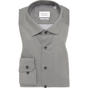 ETERNA - Hemd - Maat 44 - Mannen - 48 dunkelgrün - katoen