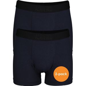 ALAN RED boxershorts Bomber bamboo (2-pack) - donkerblauw - Maat: S