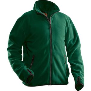 Jobman Fleece Vest Heren Bosgroen - Maat S