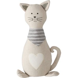Deurstopper Kitty Beige met hart