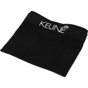 Keune Geborduurde Kappershanddoek Zwart 100 cm x 50 cm