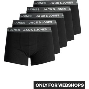 JACK&JONES ADDITIONALS JACHUEY TRUNKS 5 PACK NOOS Heren Onderbroek - Maat M