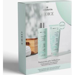Medavita Choice Glowing Shampoo 400ml + Mask 200ml Kit - duo set