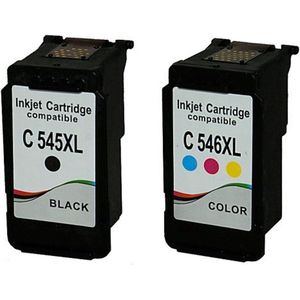 Huismerk Canon PG-545/CL-546 - Inktcartridge - Multipack - Zwart / Kleur