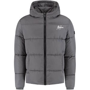 Malelions - Sport Ace Puffer Jacket - Charcoal - Winterjas