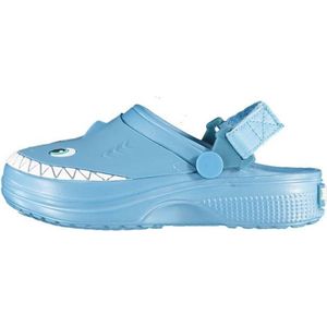 Xq Gardenwear Tuinklompen Haai Junior Rubber Blauw Maat 22/24