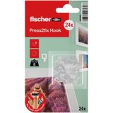 Fischer - Fotoklauw - Wandhaak - Wit - 24 Stuks