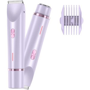 Scheerapparaat - 2-in-1 Elektrische Epilator - Oplaadbaar - Waterdicht - Paars