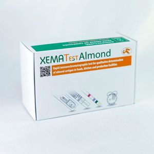 XEMATest Amandel – Zelftest voor Amandel in Voedsel – 2 Teststrips – Resultaat in 10 min – Gratis verzending