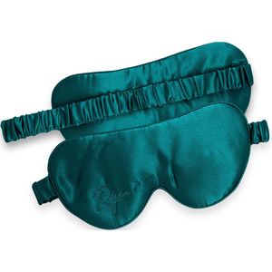 Ryce® Zijden Slaapmasker - Oogmasker - Vrouwen & Mannen - Cadeau - Groen
