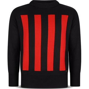 FC Kluif 'I Rossoneri' knitted trui - Maat L / Large - AC Milan inspired - Heren lifestyle pullover