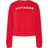 Pieces - Foya Crew - Sweater - Rood - Dames