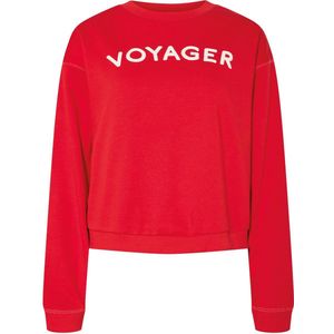 Pieces - Foya Crew - Sweater - Rood - Dames