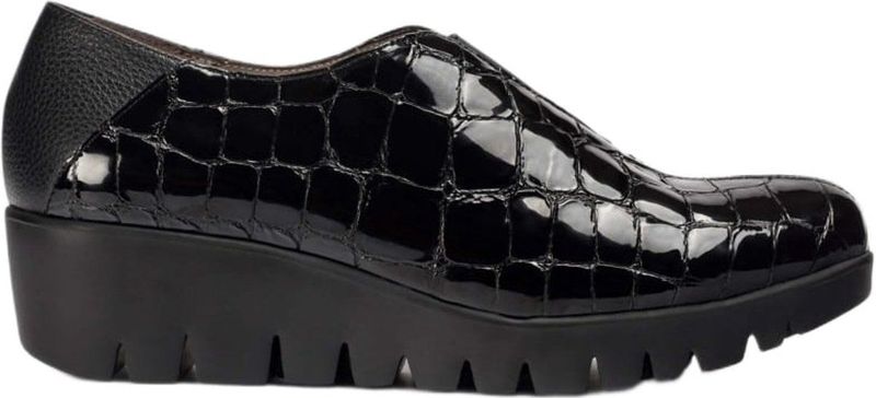 Wonders - Fly 40 - Loafers - Zwart - Leer