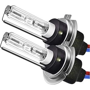 TLVX H7 HID Xenon lampen - 2 Stuks - Xenon - 4300K - Dimlicht - Veel zicht - HID - Metalen base - Xenon lamp - H7 - 35W - 12V - Auto lamp - Xenon Auto - Kleur Wit - H7 lampen – Grootlicht