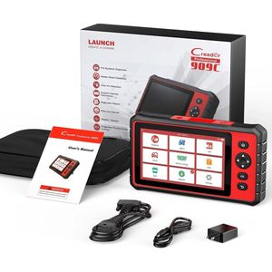 OBD2 Diagnoseapparaat – Auto Diagnosetool – Foutcode Uitlezer – Auto Scanner – 28 Onderhoudsfuncties – 7-Inch Touchscreen