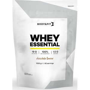 Body & Fit Whey Essential - Eiwitshake Chocolade - Proteine Poeder - Whey Protein - 40 shakes (1000 gram)