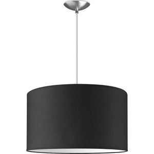Home Sweet Home hanglamp Bling - verlichtingspendel Basic inclusief lampenkap - lampenkap 40/40/22cm - pendel lengte 100 cm - geschikt voor E27 LED lamp - zwart