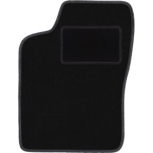 Chauffeursmat zwart voor: Daewoo Nexia hatchback, sedan (1994-1998)