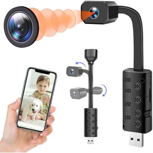 Lexium Verborgen Camera - Spionage Camera - Geheime Camera - Spy Camera - Spycamera - Spion Camera - Verborgen Mini Camera - Spy Camera Mini - Afluisteren - Afluisterapparatuur