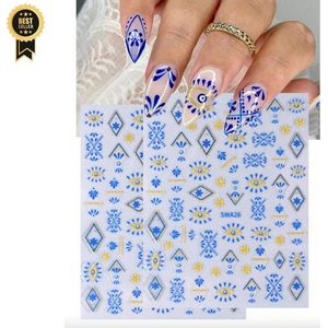 GUAPÀ® Nagelstickers Bohemeemse Style | 2 Vellen nagel stickers diverse patronen | Zelfklevende Nagelstickers | Nail Decals | Nail Art | 2 vellen Nagelstickers Bohemeemse Style