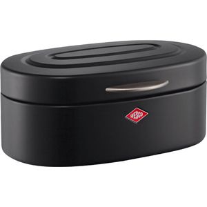Brooddoos - Single Elly - Broodtrommel - 14 x 32 x 19.4 cm - Wesco - Mat Zwart - WESCO®