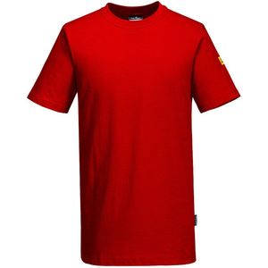 Portwest - AS20 - Antistatisch ESD T-Shirt - Diep Rood