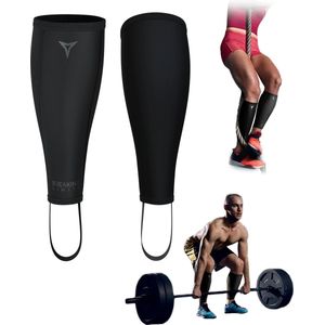 Breaking Limits Shin Guards Crossfit – Deadlift Scheenbeschermers – Shin Pads Fitness & Powerlifting – Kuitbeschermer – Deadlift Sokken (S)