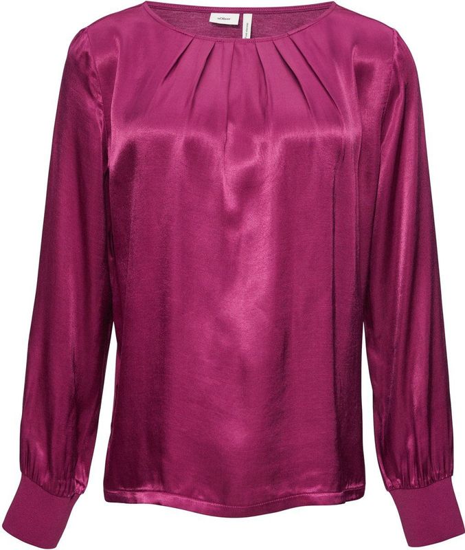 s.Oliver - T-Shirt - Viscose - Lange Mouwen